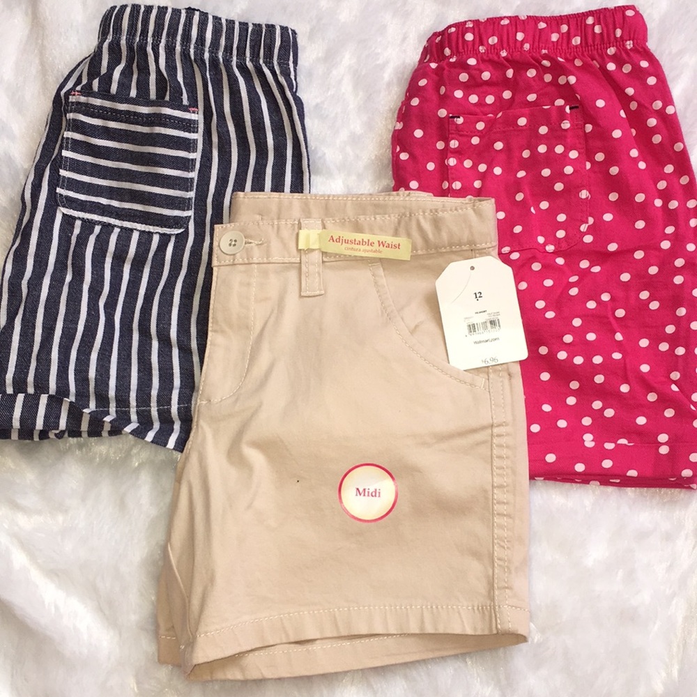Summer Shorts !!!! Size 10/12 Girls! Never worn🎉